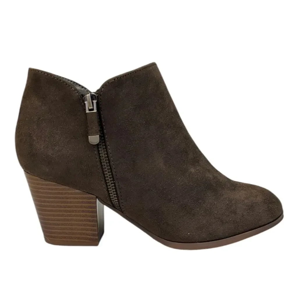 Style & Co Ankle Masrina Booties EUC Size 8W    S3780